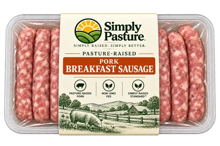 Package of Pasture-Raised Pork Breakfast Sausage