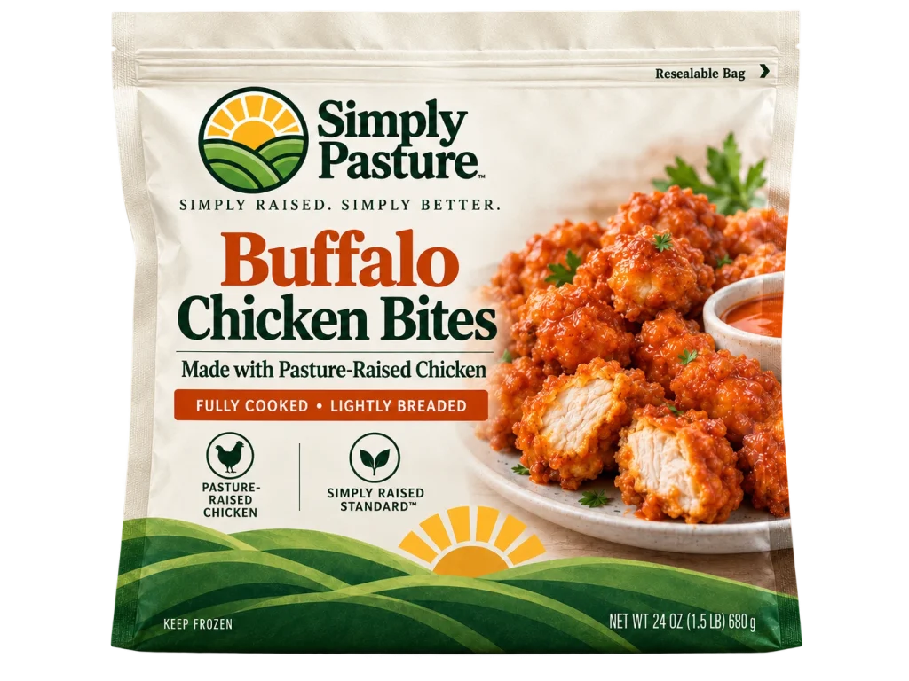 Package of Buffalo Chicken Bites