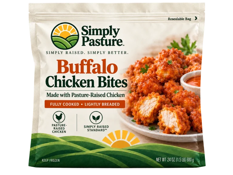 Package of Buffalo Chicken Bites