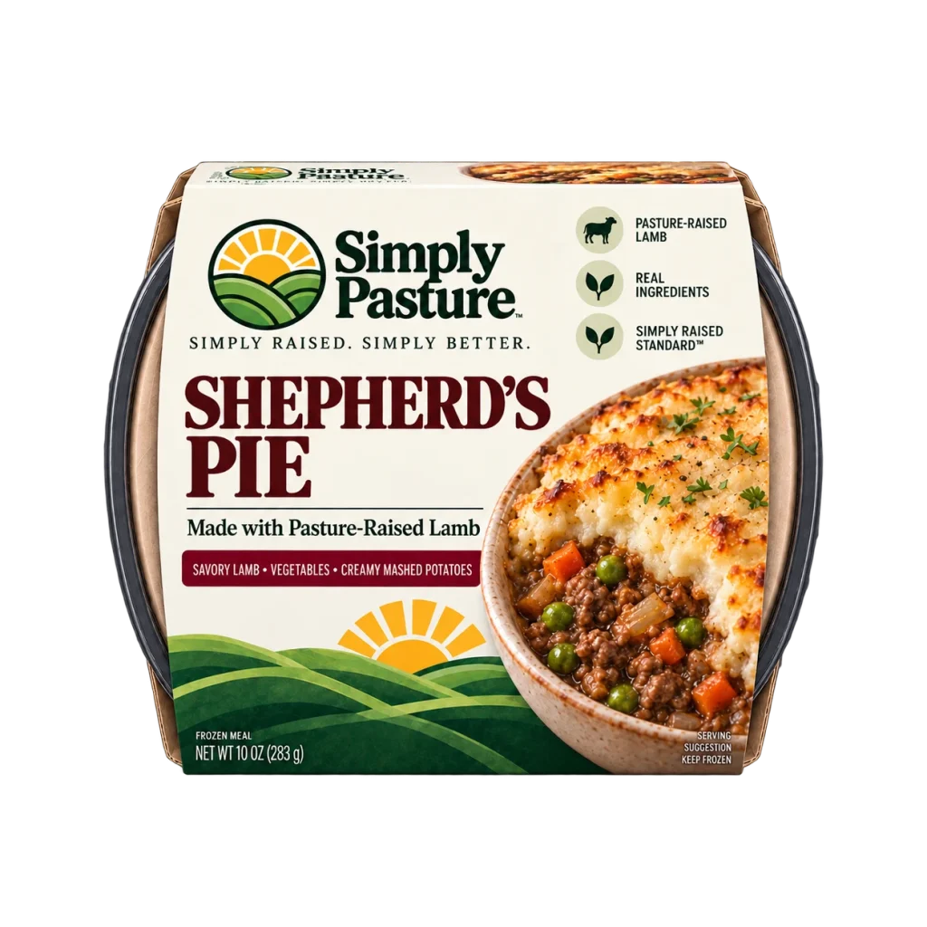 Package of Pasture-Raised Lamb Shepherd's Pie