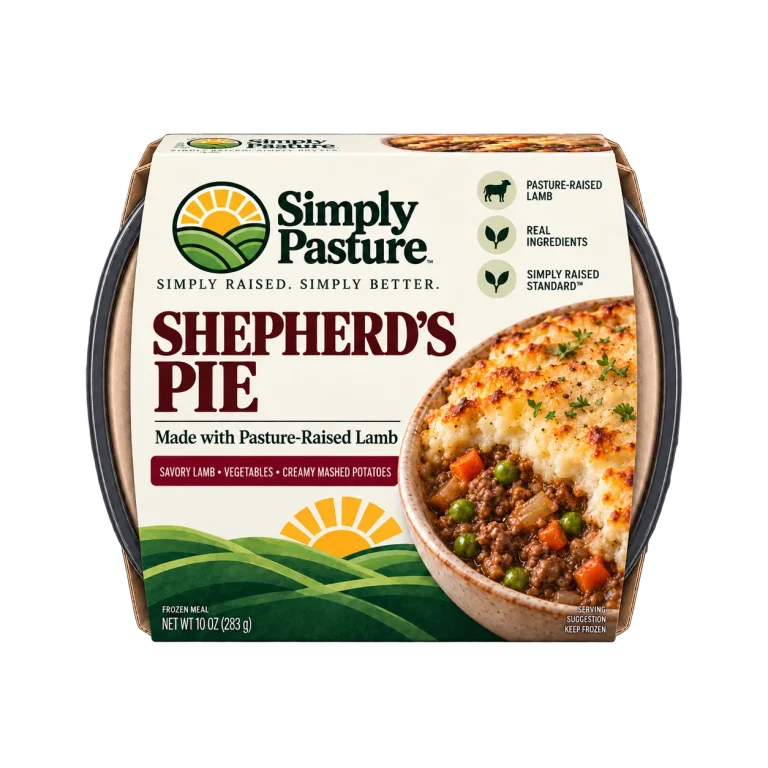 Package of Pasture-Raised Lamb Shepherd's Pie