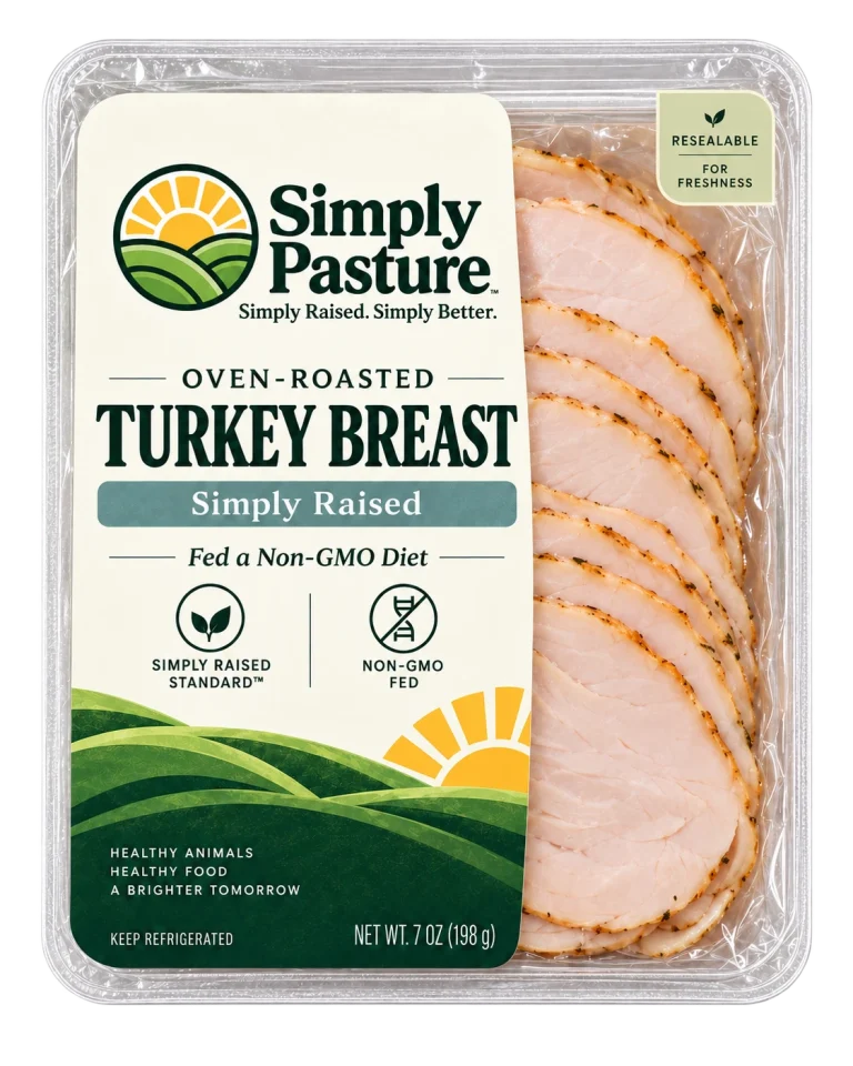 Package of Oven-Roasted Turkey Breast Deli Slices