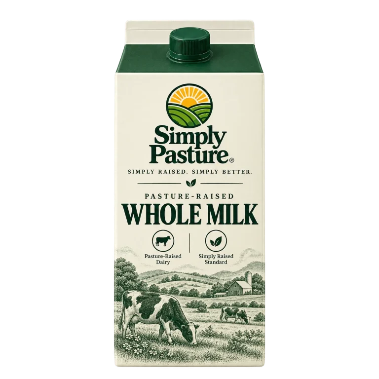 Carton of Pasture-Raised Whole Milk